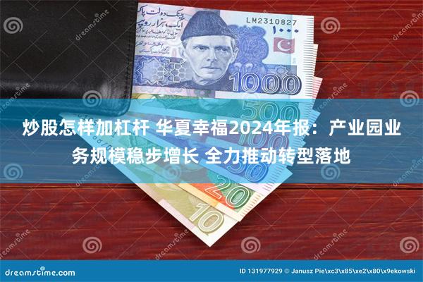 炒股怎样加杠杆 华夏幸福2024年报：产业园业务规模稳步增长 全力推动转型落地